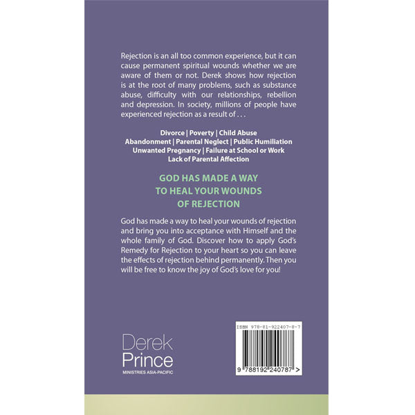 God's Remedy For Rejection - English
