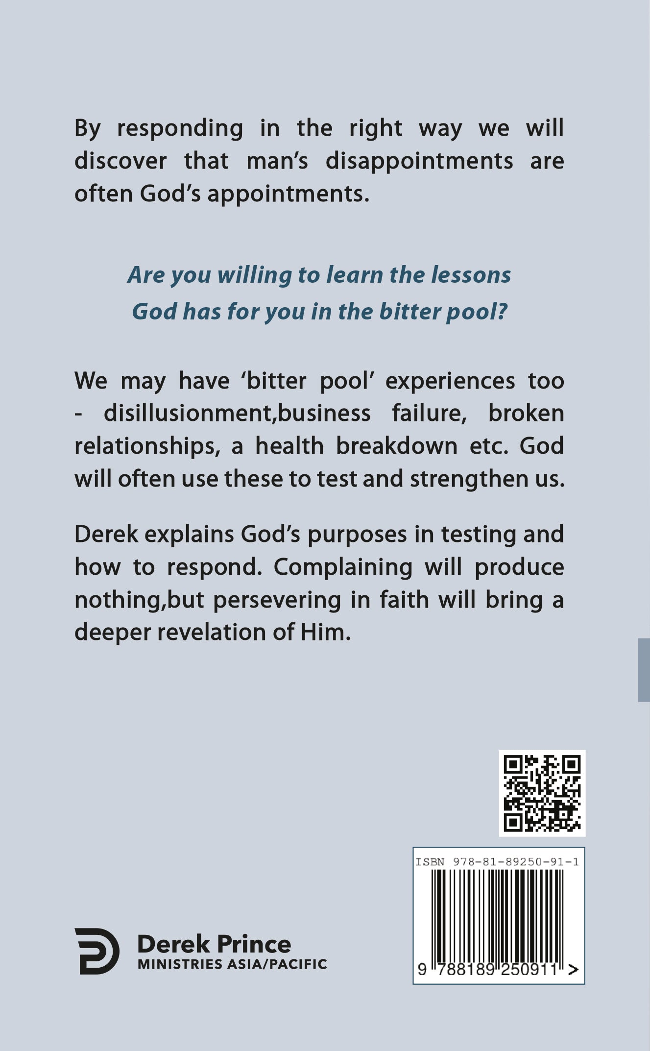 Life's Bitter Pool - English