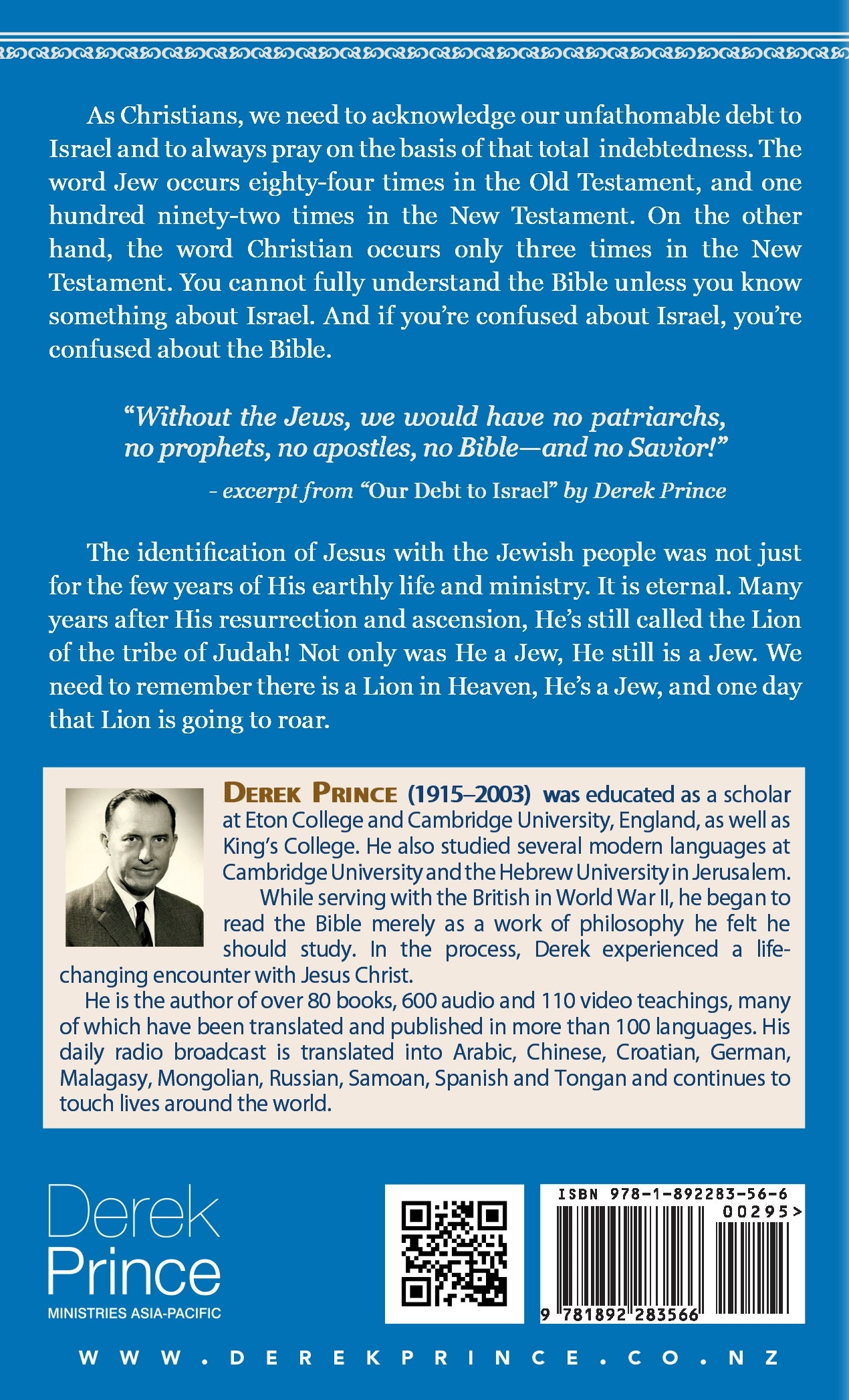 Why Israel? - English