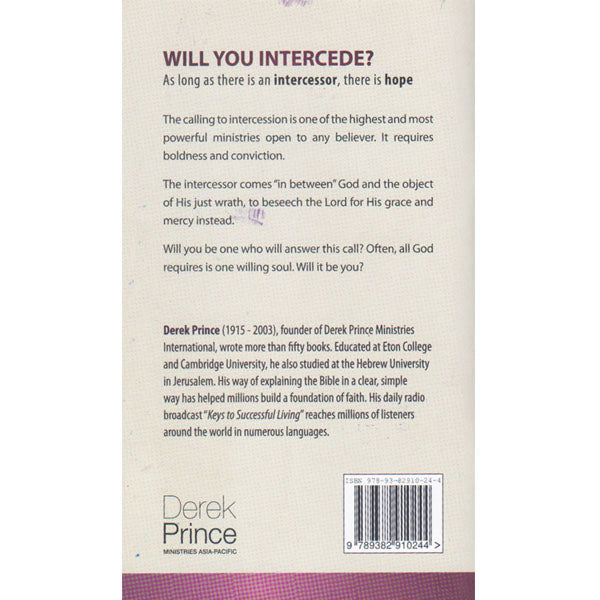 Will You Intercede? - English